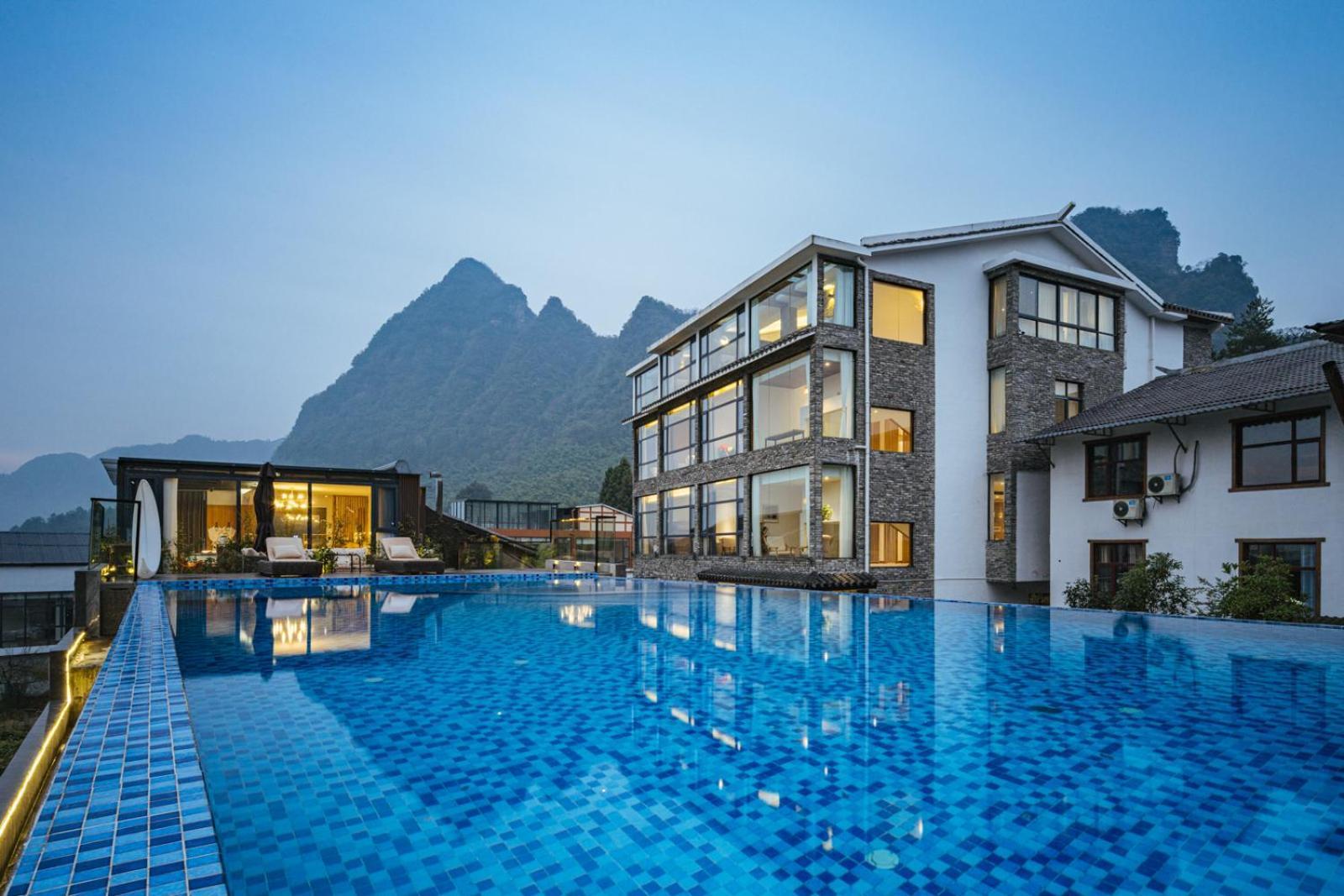 Hilltop House Resort Zhangjiajie Exterior foto